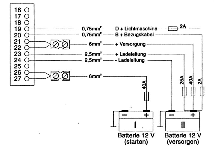 Схема подключения 12-контактного разъема электроблока